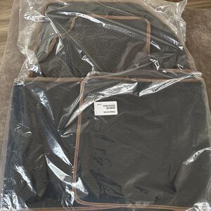 GMC AT4 Floor Mats Black With Brown Trim New In Bag Front And Back